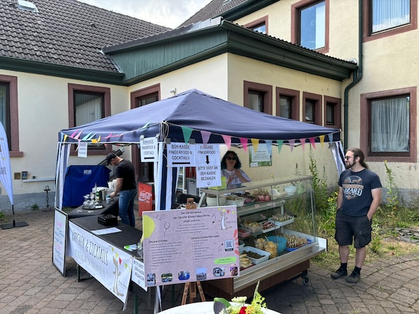 Impressionen vom Weiße Wiesel-Stand am Spielmannszug 2024